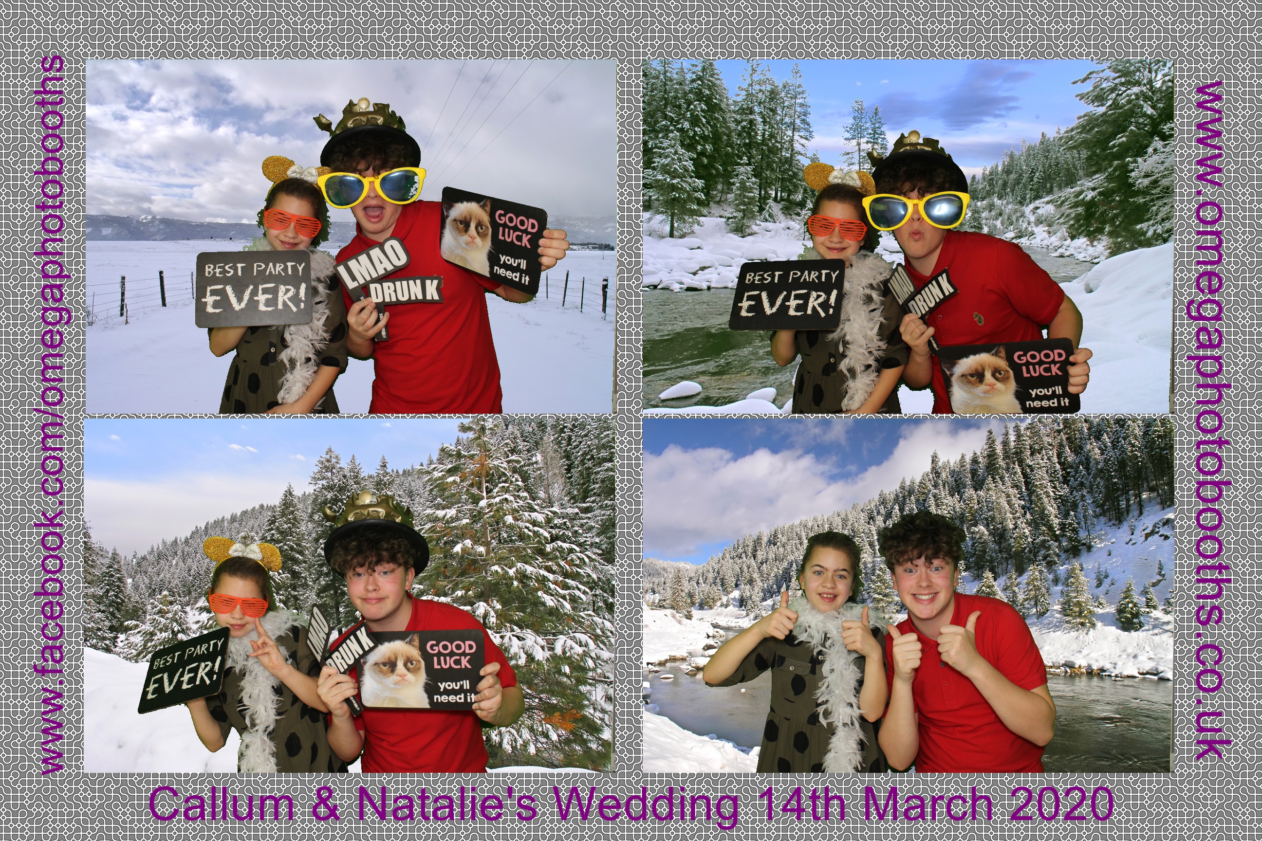 Callum and Natalie's Wedding | View more photos from the event at gallery.omegaphotobooths.co.uk/u/Omega-Photobooths/Callum-and-Natalies-Wedding